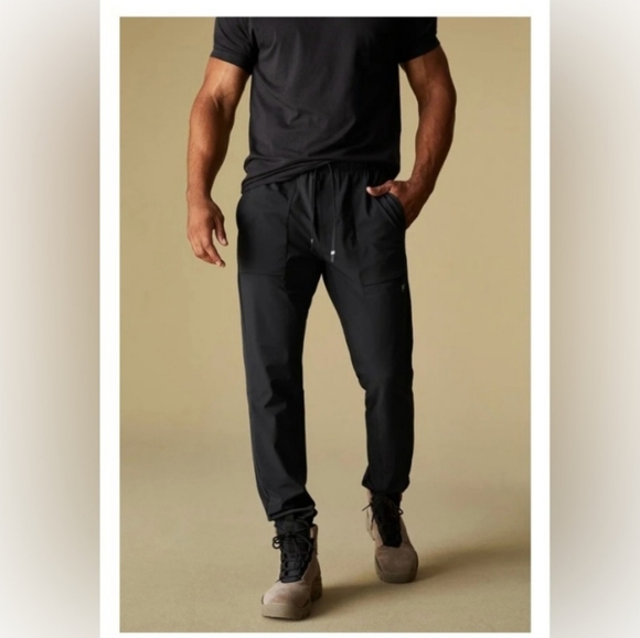 Fabletics Dark Navy The One Jogger Pants Large - Picture 1 of 4